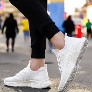 VAMJAM Men's Running Shoes - Lightweight & Breathable Knit Sneakers for Sports,